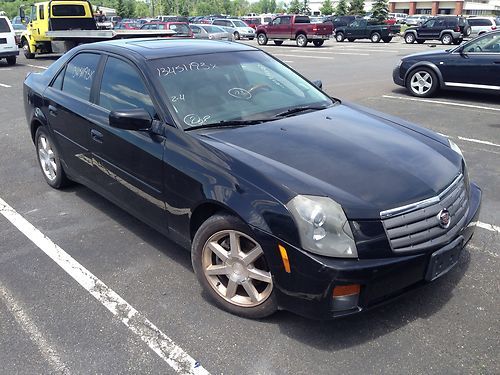 2004 cadillac cts salvage repairable rebuildable no reserve!!! no reserve