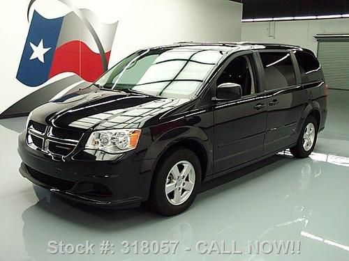 2012 dodge grand caravan sxt stow n go pwr gate 35k mi texas direct auto