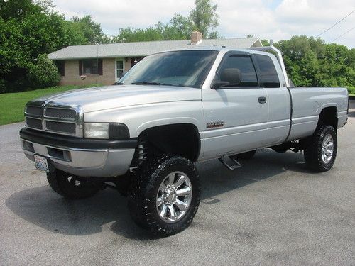 98 dodge ram 2500 slt larimie rare quad 4x4 cummins 12valve turbo diesel 5 speed