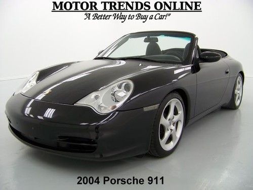 Awd 4s convertible carrera 911 dual tip exhaust 2004 porsche 911 41k houston tx