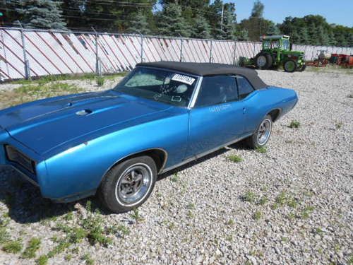 1969 gto convertible with 400 engine and transmssion