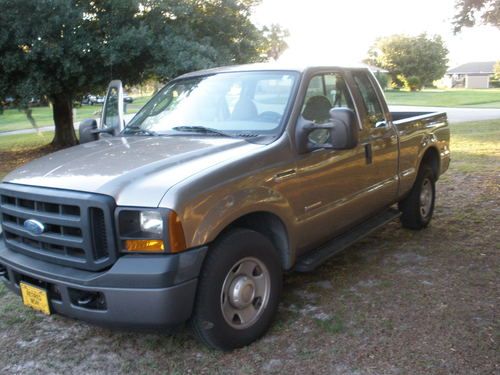 1 owner, florida,  2007 sd f250 4x2 supercab 6.0l v-8 diesel