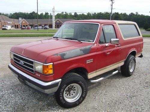 1989 ford bronco eddie bauer 4x4