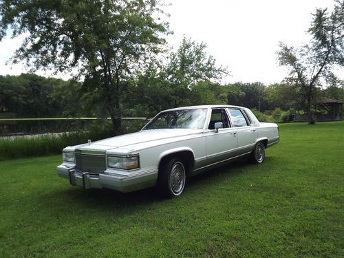 1990  cadilliac fleetwood brougham d'elegance , luxury surivor, no reserve