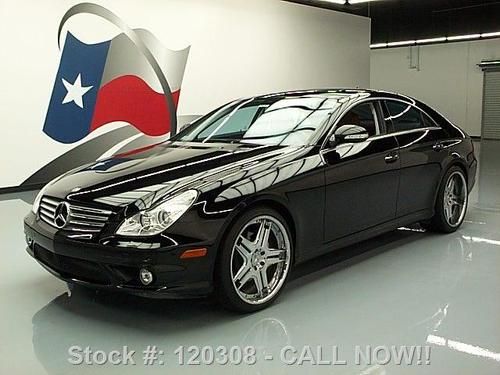 2008 mercedes-benz cls550 p2 sunroof nav 20s xenons 37k texas direct auto