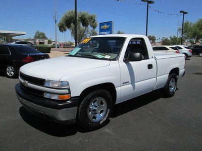 2001 white 5-speed manual 4.3l v6 regular cab pickup truck