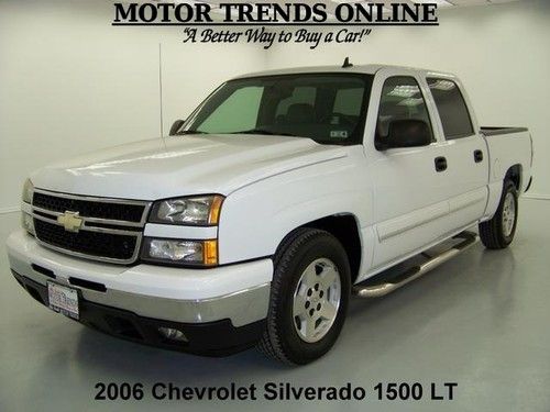 2006 lt crew cab dvd leather tow pkg bose running boards chevy silverado 52k