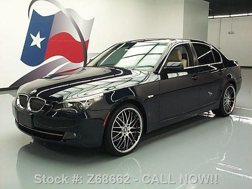 2008 bmw 535xi awd sunroof heated seats 20" wheels 52k texas direct auto