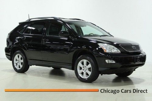 06 rx330 awd premium pkg 6cd heated leather rain sensor black-black 02/06 build