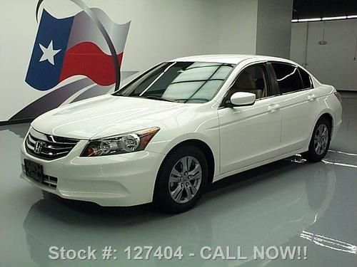 2012 honda accord se heated leather alloy wheels 15k mi texas direct auto