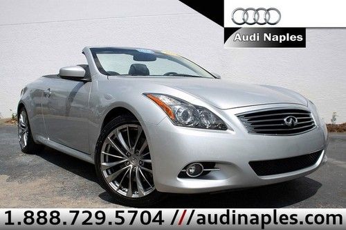 12 g37 convertible, navigation, low miles, free shipping! we finance!