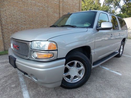 2004 gmc yukon denali xl awd suv third row dvd entertainment 6cd free shipping!!