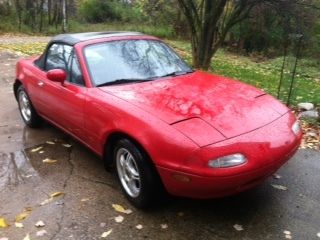 1989 mazda miata convertible mx-5