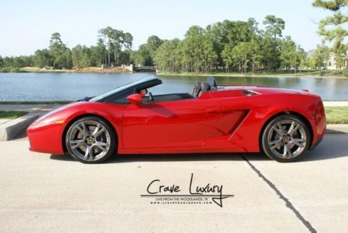 Gallardo spyder v10 call us today rosso vik