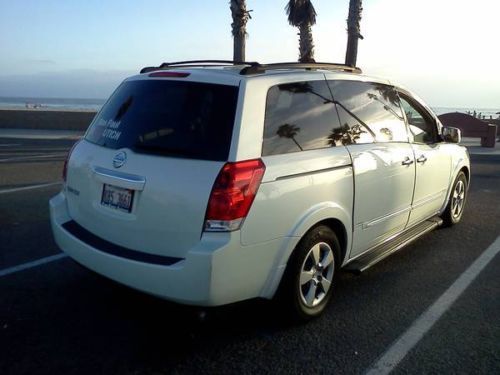 2007 nissan quest base mini passenger van 4-door 3.5l only 58k miles, excellent