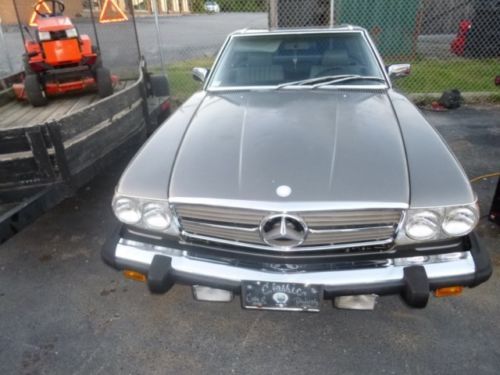 1985 mecedes 380 sl roadster, hardtop, convertible, 55,900 miles