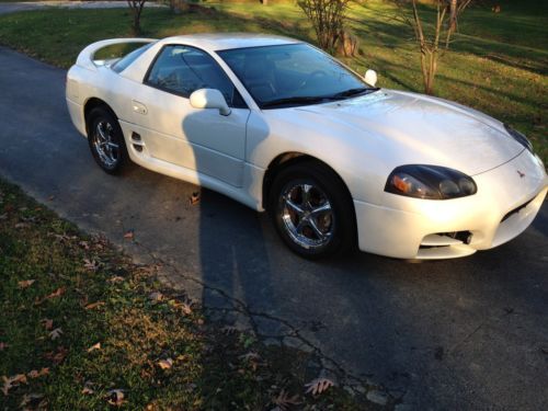 1999 mitsubishi 3000gt, sl, pearl white, 69,000 orig. miles, excellent condition