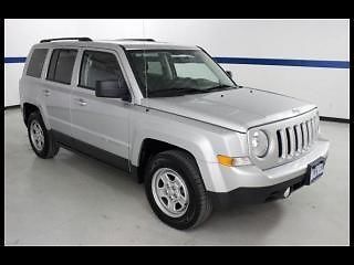 13 jeep patriot sport great looking 1 owner suv, comfortable cloth seating!