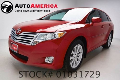 32k low miles one 1 owner 2010 toyota venza   fwd pwr leather seats wheel lock