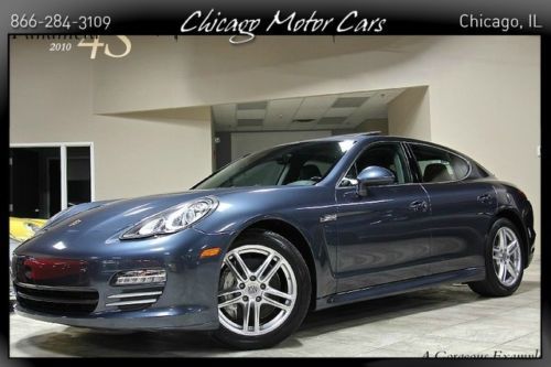 2010 porsche panamera 4s $99k + msrp heated front&amp;rear seats one owner! loaded!!
