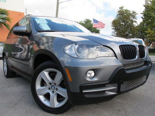 07 bmw x5 loaded sport prem navi rear ent 3rd row pano roof rear cam 54k miles