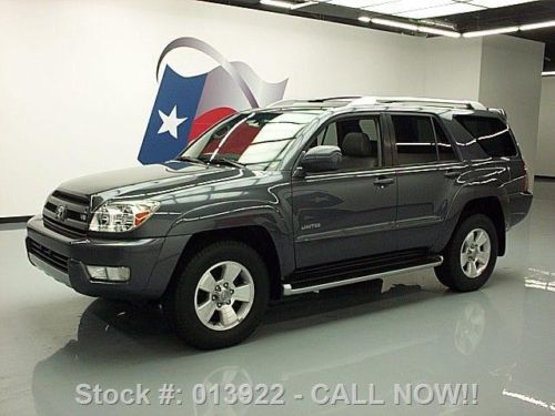 2003 toyota 4runner limited 4.7l v8 sunroof leather 67k texas direct auto