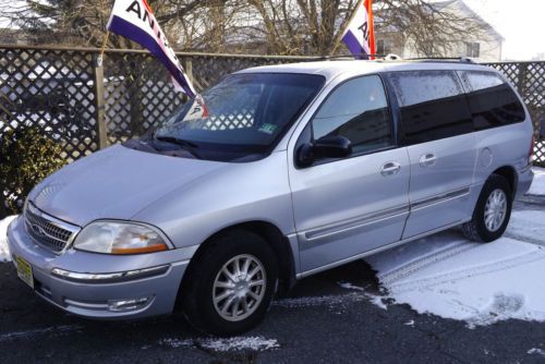 2000 ford windstar se mini passenger van 4-door 3.8l 4 - captain chairs 3rd row