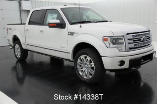 14 platinum 4wd super crew new turbo 3.5 ecoboost navigation moonroof 4x4