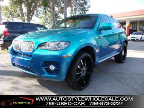 X6 xdrive50i, 4.4l v8 32v turbocharged, awd non smoker