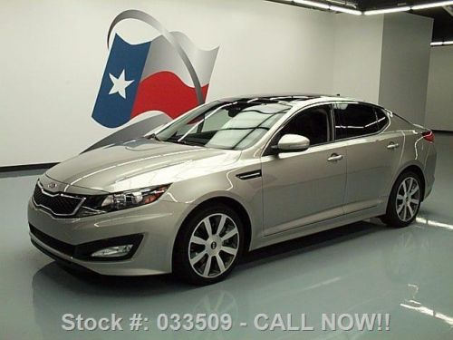 2012 kia optima sx turbo gdi leather sunroof nav 22k mi texas direct auto