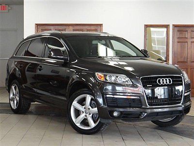 2007 audi q7 3.6l s-line quattro 20&#034; whls navi blind spot panoramic 3rd row ~