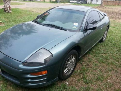 2001 mitsubishi eclipse gs green automatic sunroof