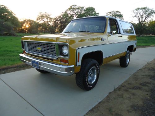 California native 1973 chevy cheyenne k5 4x4 blazer