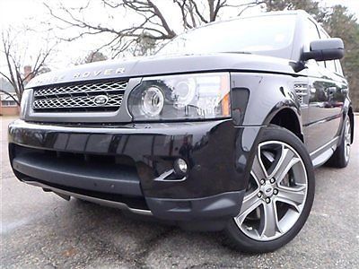 4wd 4dr supercharged land rover range rover sport supercharged low miles suv aut