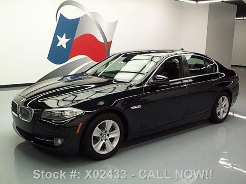 2012 bmw 528i premium sedan sunroof nav rear cam 28k mi texas direct auto