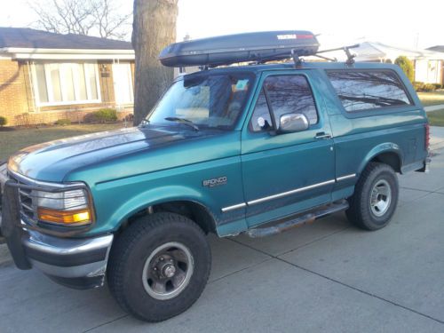 1996 ford bronco xlt sport sport utility 2-door 5.8l