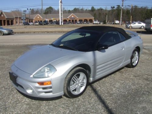 2005 mitsubishi eclipse spyder v6 gt convertible at