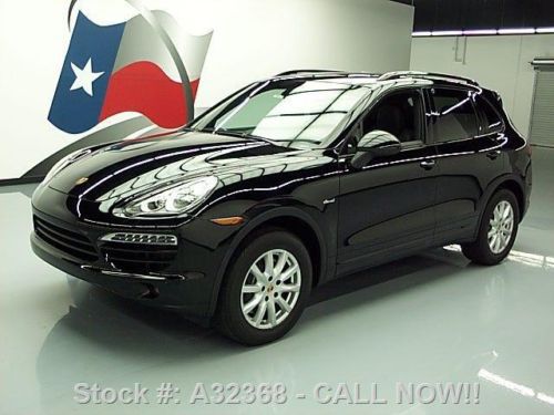 2013 porsche cayenne diesel awd premium sunroof nav 19k texas direct auto