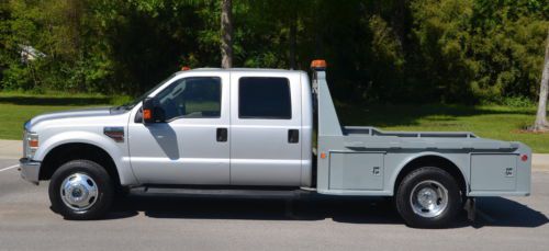 2008 ford super duty f350 crew cab dually western hauler 4x4 6.4l diesel