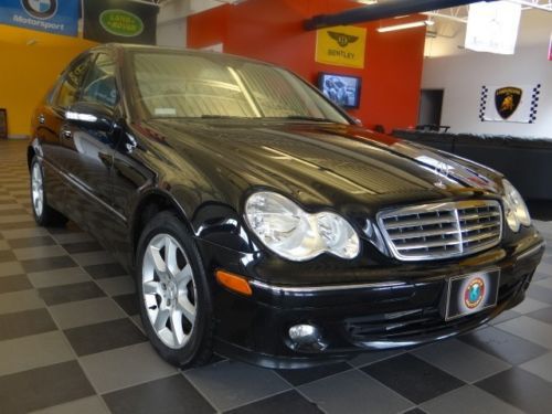 2007 mercedes c280 4matic awd luxury black 3.0