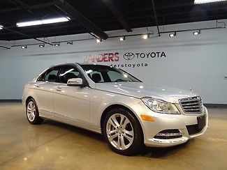 2012 mercedes-benz c-class c300 sedan 7-speed automatic leather seats