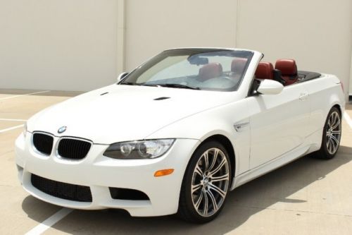 2011 bmw m3 convertible, alpine white, pp2 pkg, tech pkg, dct trans