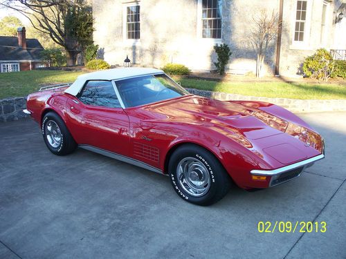 1970 corvette convertible