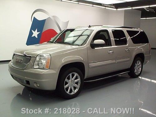 2008 gmc yukon xl denali  8-pass sunroof nav dvd 79k mi texas direct auto