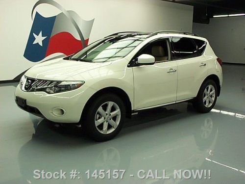 2009 nissan murano sl awd tech dual sunroof nav 49k mi texas direct auto