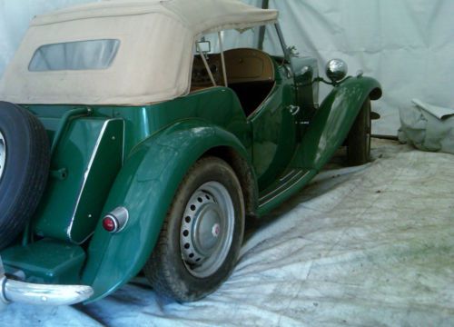 1953 mgtd in british green (mid 90&#039;s full restoration)