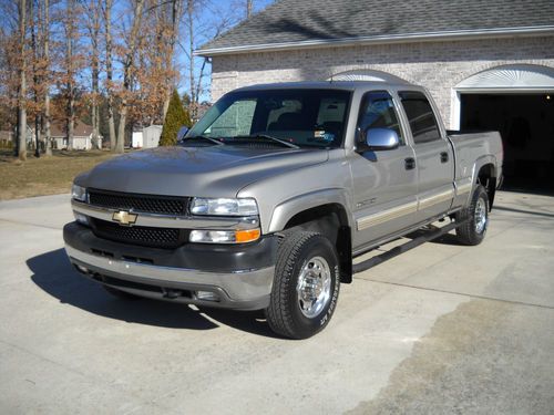 2002 chevrolet silverado 2500 hd lt crew cab pickup 4-door 8.1l