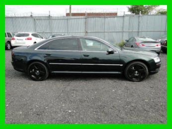 2004 audi a8 quattro lwb  l 4.2 repairable rebuilder **hurricane sandy flood**