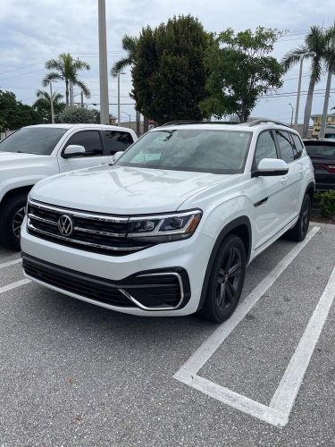 2021 volkswagen atlas 3.6l v6 se w/technology r-line