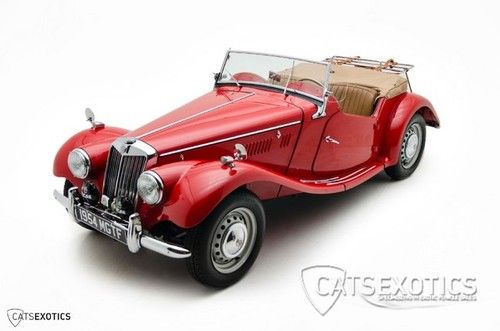 1954 mg tf roadster only 5,029 miles since frame off restoration